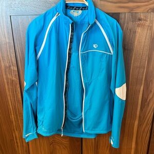 Pearl Izumi Elite Series Turquoise Cycling Top women’s large